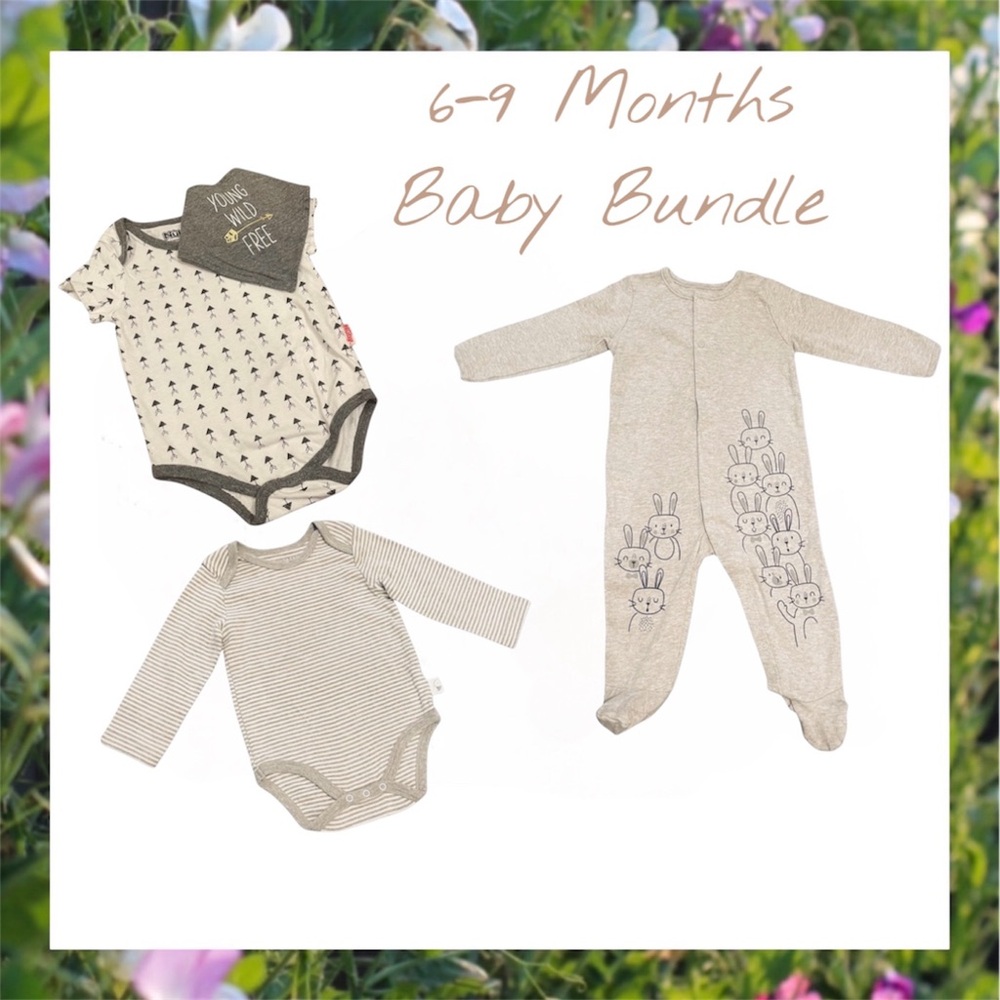 6-9 Months Baby Clothing Bundle - Unisex